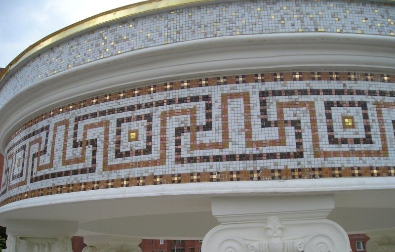 C-MOS Sinal Pearl Pol Mozaico de Lux Stone АРТ-Деко