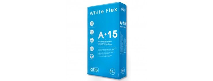 Клей ATIS A-15 White Flex 25кг