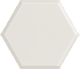 Woodskin Bianco Heksagon Struktura A Ściana
