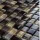CL-MOS AYFG003 MIX BLACK+GOLD GLASS MOSAIC (1 сорт)