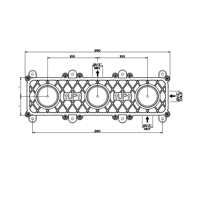 54139-239 Внутрішня частина змішувача, steel Brushed (1 сорт)