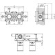 54169-239 Внутрішня частина змішувача, STEEL BRUSHED (1 сорт)