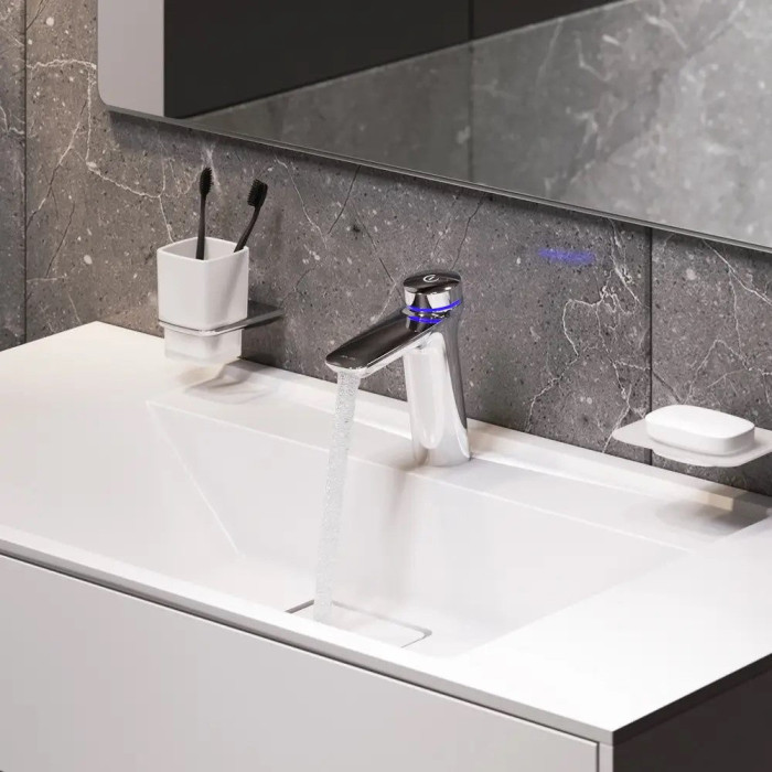 F50A02400 Inspire V2.0, змішувач для умивальника, електронний, хром, шт. (1 сорт)