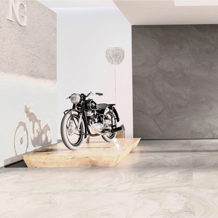 ATLANTIS MAT WHITE RECT (1 сорт)