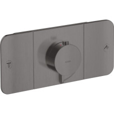 45712340 AXM Axor One Зовнішня частина термостата, Brushed Black Chrome (1 сорт)