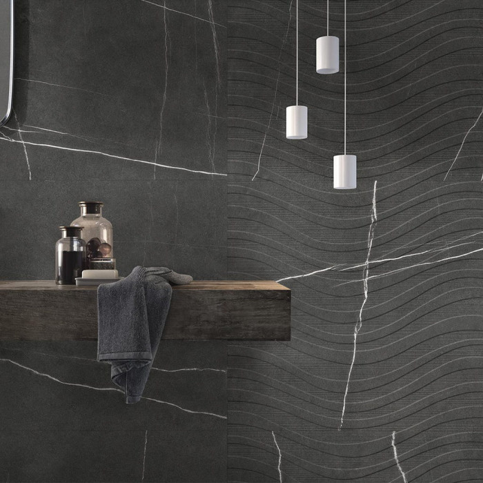 KAIROS GRAPHITE DECOR MATT RECT. (1 сорт)
