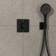 15572670 HG ShowerSelect Comfort E Зовнішня частина термостата на 2 споживачі, чорний матовий (1 сорт)