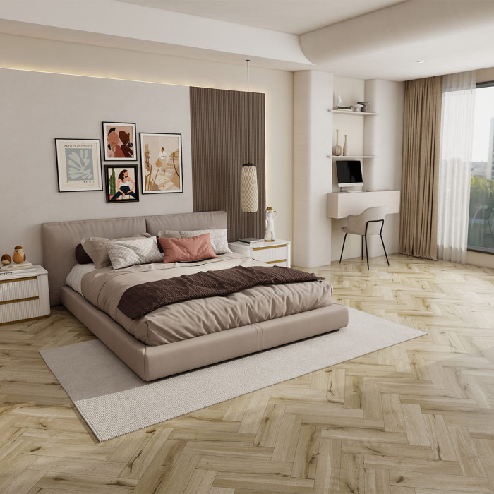 Ламінат Dnipro*** Herringbone, Рельєфна поверхня EIR (1 сорт)