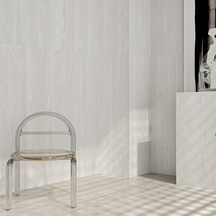 AG612TR01 WHITE TRAVERTINE ### (1 сорт)