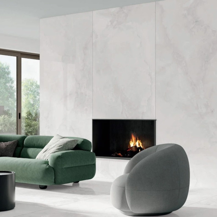 BIBURY WHITE POLISHED (1 сорт)