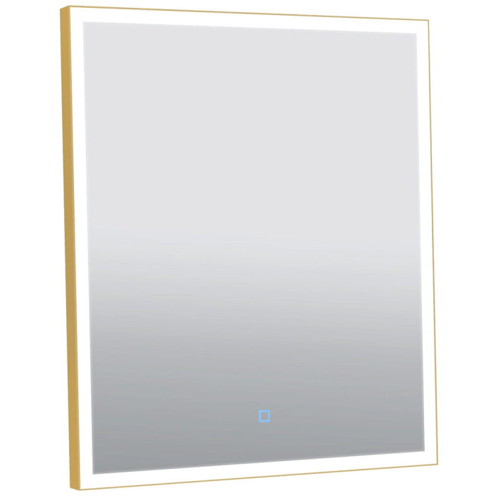 27430 Luce Дзеркало 60*70 см з підсвіткою (сенсор), колір золото (1 сорт)
