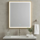 27430 Luce Дзеркало 60*70 см з підсвіткою (сенсор), колір золото (1 сорт)