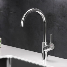 FXB07000 X-Joy S, Змішувач для кухні C-подібний вилив, хром (1 сорт)