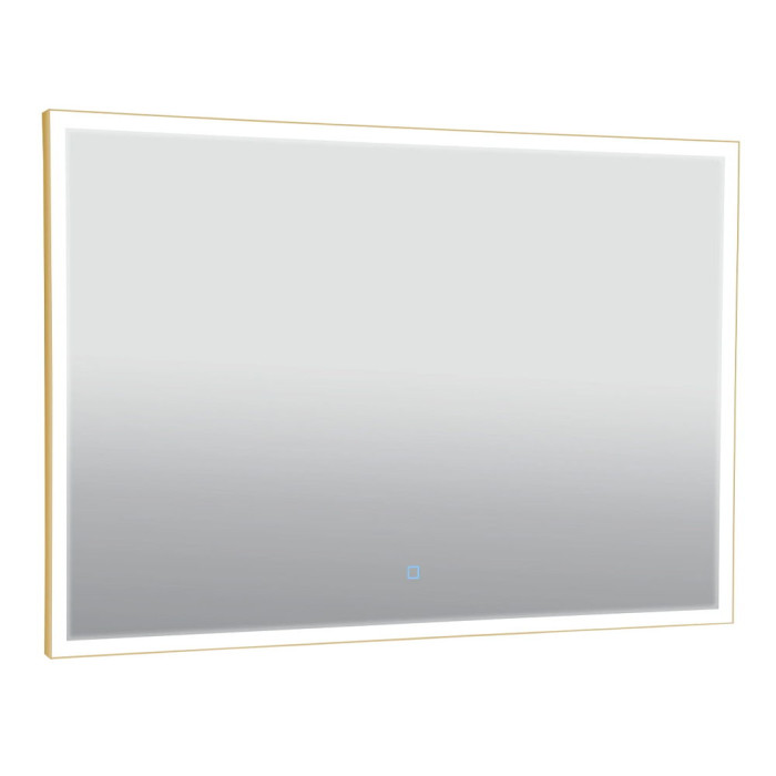 27429 Luce Дзеркало 100*70 см з підсвіткою (сенсор), колір золото (1 сорт)