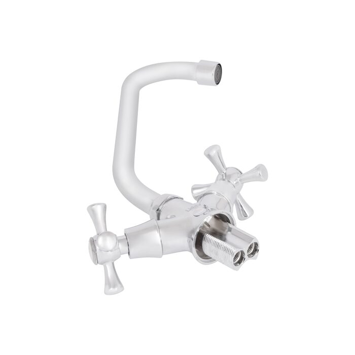 Змішувач для кухні Lidz Lamb 271F двохвентильний LDLAM271FCRM21889 Chrome