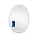Дзеркало Qtap Mideya (DC-F801) 600х800 з LED-підсвічуванням Touch, з антизапотіванням, з годинником, димером, рег. яскравості QT2078F801W
