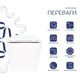 Унітаз підвісний Qtap Crow Rimless безобідковий з сідінням Soft-close QT05335170W