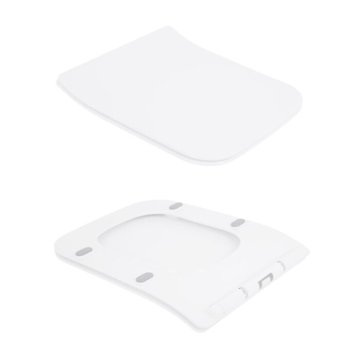 Унітаз підвісний Qtap Crow Rimless безобідковий з сідінням Soft-close QT05335170W