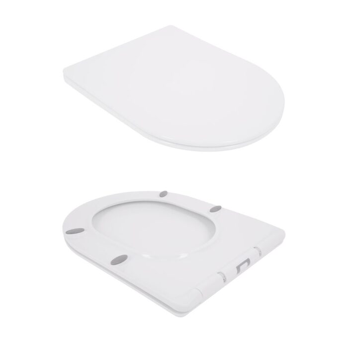 Унітаз підвісний Qtap Jay безобідковий з сідінням Soft-close QT07335176W