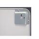 Дзеркало Qtap Mideya (DC-F614) 1000х800 з LED-підсвічуванням Touch, з антизапотіванням, з годинником, димером, рег. яскравості QT2078F614W