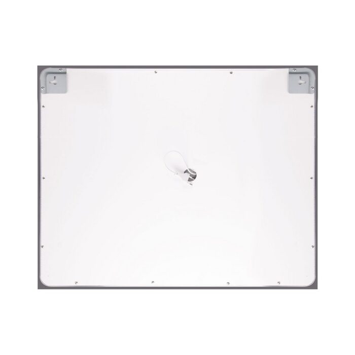 Дзеркало Qtap Mideya (DC-F614) 1000х800 з LED-підсвічуванням Touch, з антизапотіванням, з годинником, димером, рег. яскравості QT2078F614W