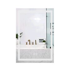 Дзеркало Qtap Mideya (DC-F936) 500х800 з LED-підсвічуванням Touch, з антизапотіванням, димером QT2078F936W