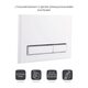 Панель змиву для унітаза Qtap Nest QT0111V1105GW