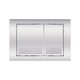Панель змиву для унітаза Qtap Nest QT0111M06028CRM