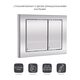 Панель змиву для унітаза Qtap Nest QT0111M06028CRM
