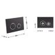 Панель змиву для унітаза Qtap Nest QT0111M11V1146MB