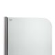 Штора на ванну Qtap Standard CRM407513APL скло Pear 6 мм, 75х140 см, ліва