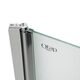 Штора на ванну Qtap Standard CRM407513APL скло Pear 6 мм, 75х140 см, ліва