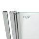 Штора на ванну Qtap Standard CRM407513APL скло Pear 6 мм, 75х140 см, ліва