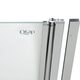 Штора на ванну Qtap Standard CRM407513APR скло Pear 6 мм, 75х140 см, права