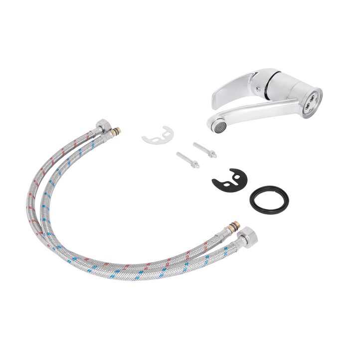 Змішувач для кухні Lidz Mars 002M (k40) LDMAR002MCRM34847 Chrome
