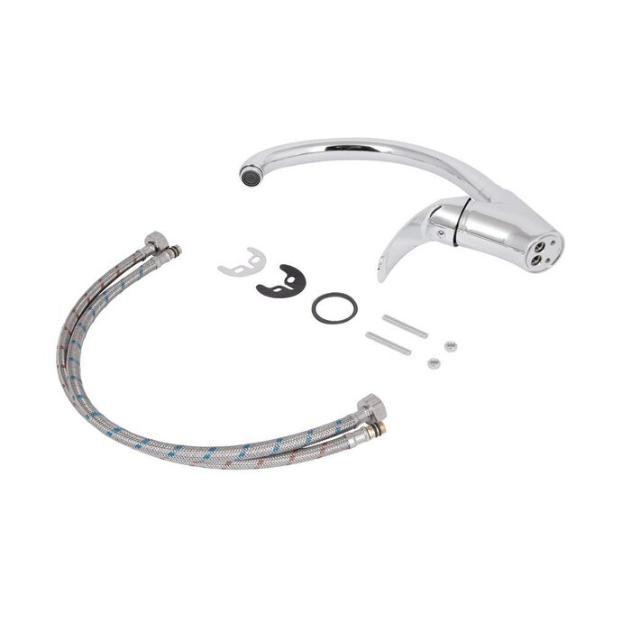 Змішувач для кухні Lidz Mars 007 (k40) LDMAR007CRM34856 Chrome
