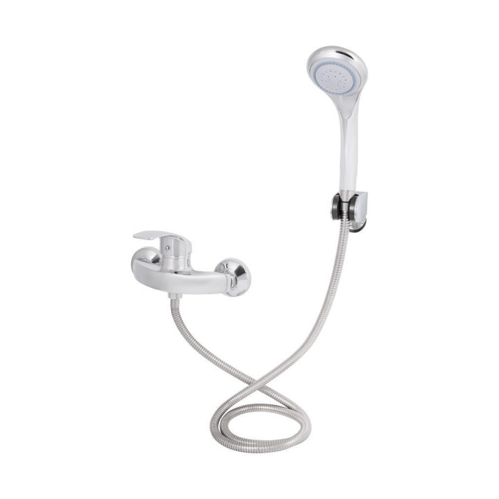 Змішувач для душу Lidz Mars 010 (з душовим гарнітуром) (k40) LDMAR010CRM34892 Chrome