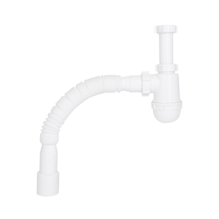 Сифон для раковини Lidz (WHI) 60 08 E003 00 (вихід 50 мм) без випуска