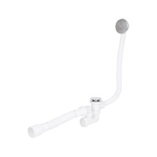 Сифон для ванни Lidz (WHI) 60 03 V002 02 з ревізією (вихід 50 мм)
