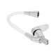 Змішувач для кухні Lidz Tani 008F3 з гнучким виливом (k40) LDTAN008F3WCR37037 White / Chrome
