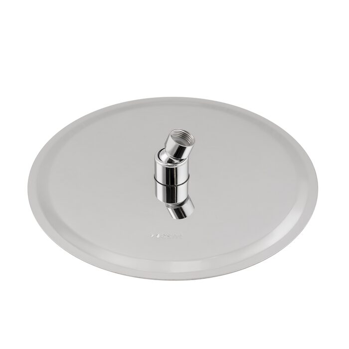 Лійка для верхнього душу Лейки Lidz Лейка 125 245 мм округла LDNIA125NKS37518 Chrome