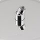 Лійка для верхнього душу Лейки Lidz Лейка 125 245 мм округла LDNIA125NKS37518 Chrome