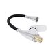 Змішувач для кухні Lidz Tani 007F3 з гнучким виливом (k40) LDTAN007F3BCR37649 Black / Chrome