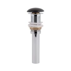 Донний клапан для раковини Qtap PU03 225х70х70 Matt black