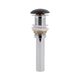 Донний клапан для раковини Qtap PU03 225х70х70 Matt black