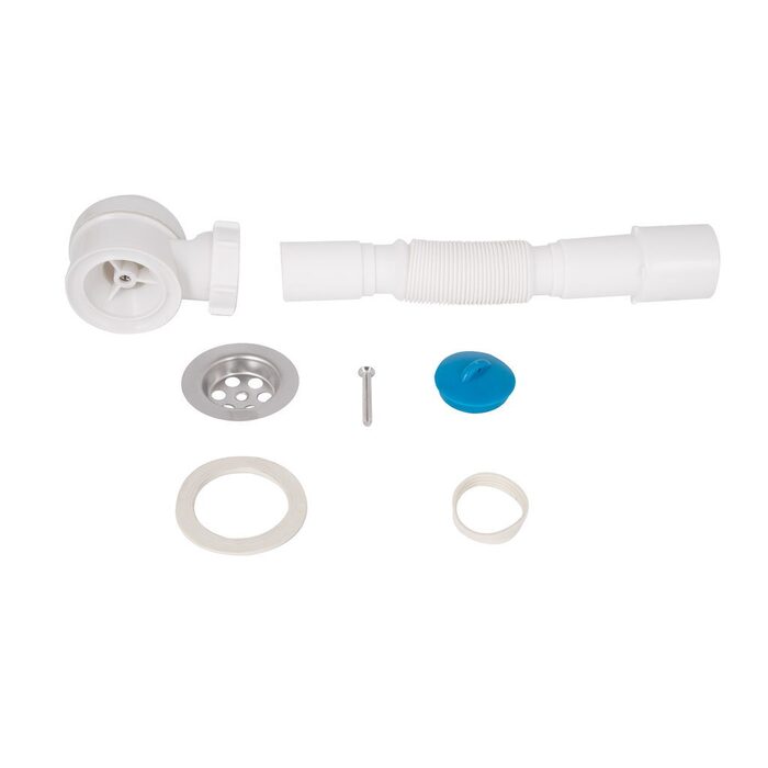 Сифон для душового піддона Lidz (WHI) 60 04 P002 01 (вихід 40/50 мм)