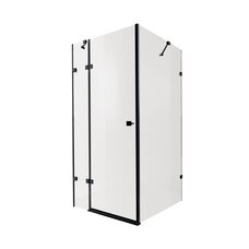 Душова кабіна Qtap Capricorn BLA1099SC6 90x90 см, скло Clear 6 мм, покриття CalcLess без піддона