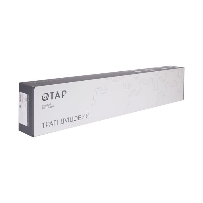 Трап Qtap Dry Tile304-600 лінійний з сухим закривом під плитку 600 мм