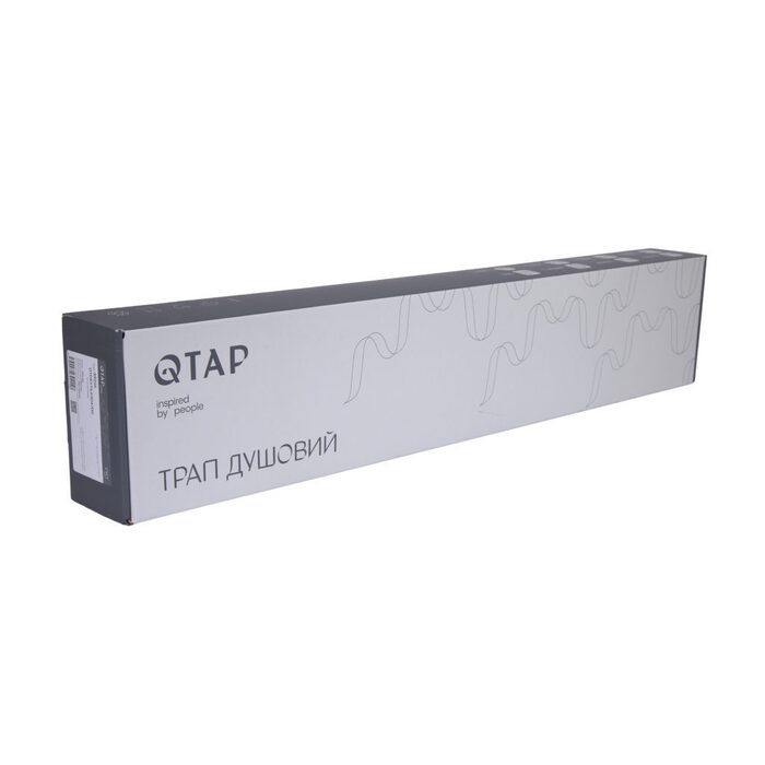 Трап Qtap Dry Tile304-800 лінійний з сухим закривом під плитку 800 мм