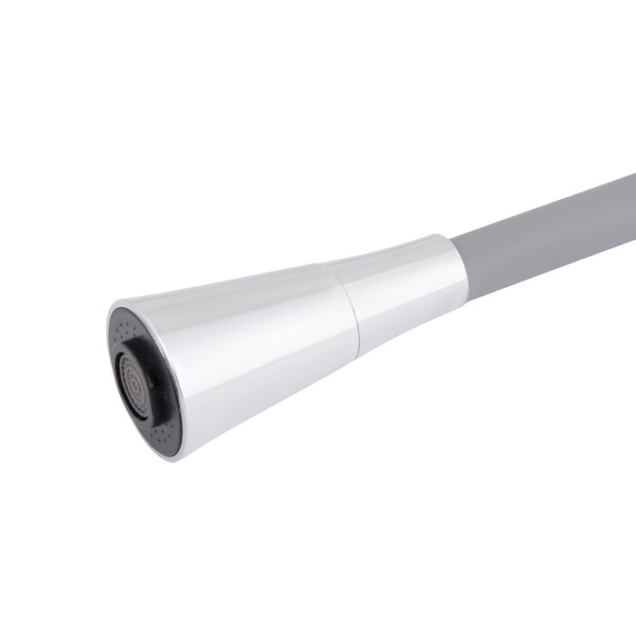 Змішувач для кухні Lidz Tani 008F3 з гнучким виливом (k40) LDTAN008F3GCR39507 Grey / Chrome